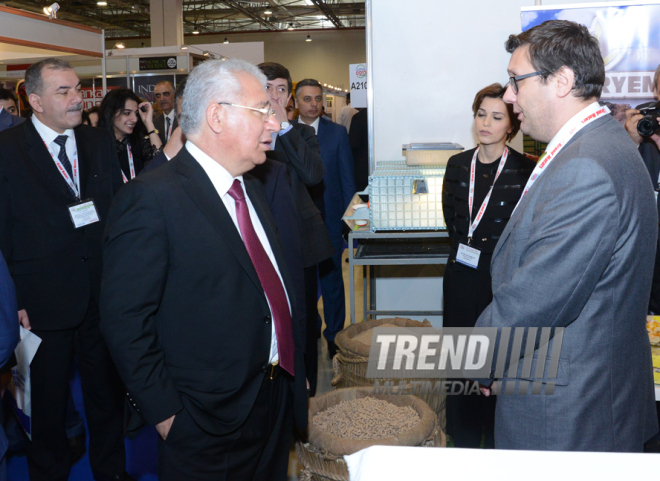 22nd Azerbaijan International Food Industry Exhibition and 10th Anniversary Azerbaijan International Agriculture Exhibition. Azerbaijan, Baku, 19 May 2016